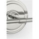 C&M by Chapman & Myers Ashford 2 Light 13.5 inch Polished Nickel Bath Vanity Wall Light