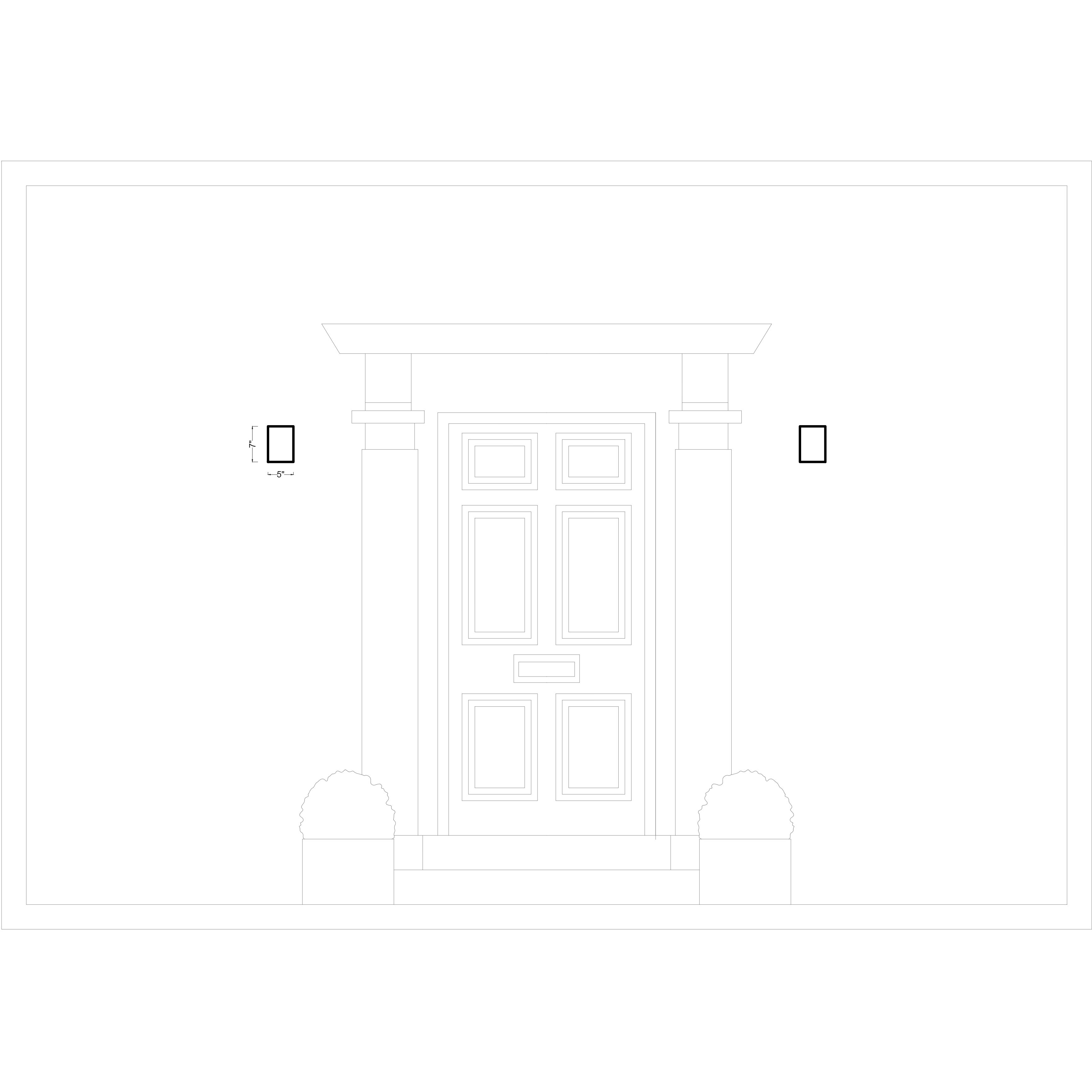 Pohl 1 Light 7 inch Bronze Outdoor Wall Lantern