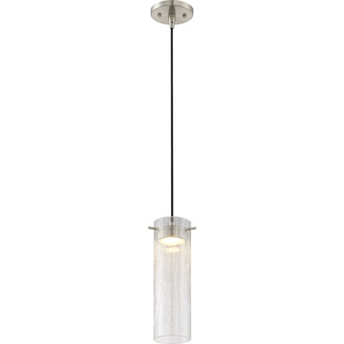 Pulse LED 3 inch Brushed Nickel Mini Pendant Ceiling Light