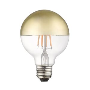 Allison LED G25 Globe E26 Medium Base 7.70 watt 3000K Filament LED Bulbs, Pack of 60