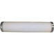 Fusion 1 Light 50 inch Satin Nickel Bath Vanity Wall Light