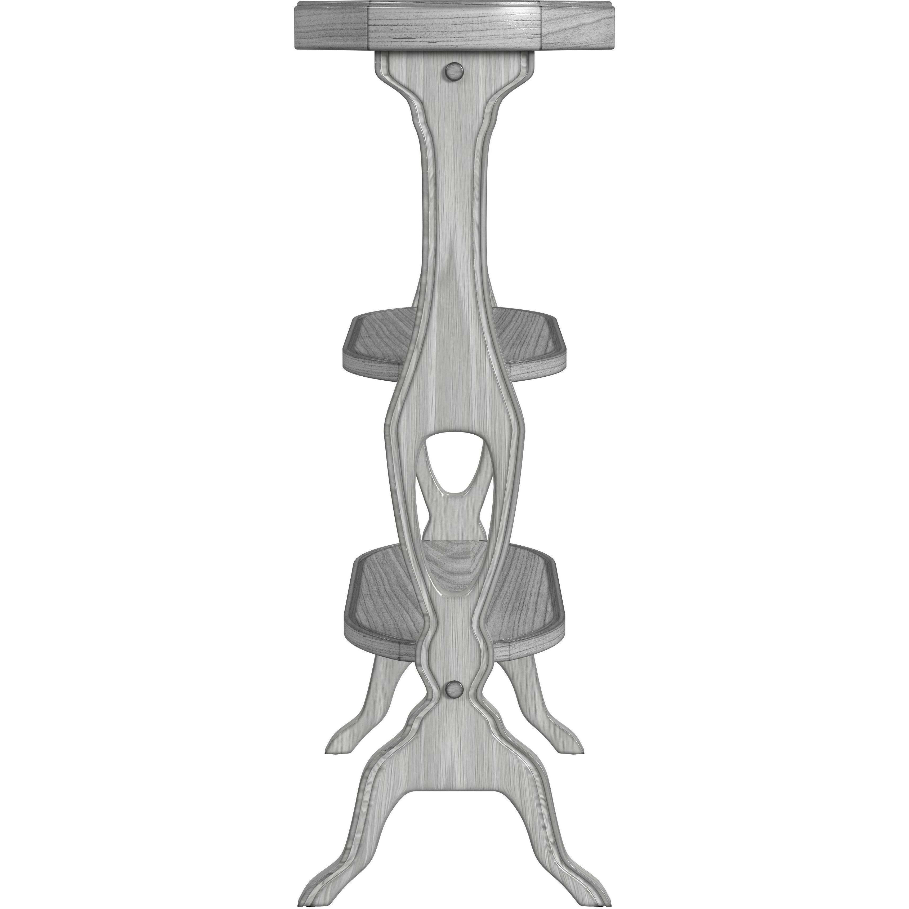 Hadley Side Table in Gray