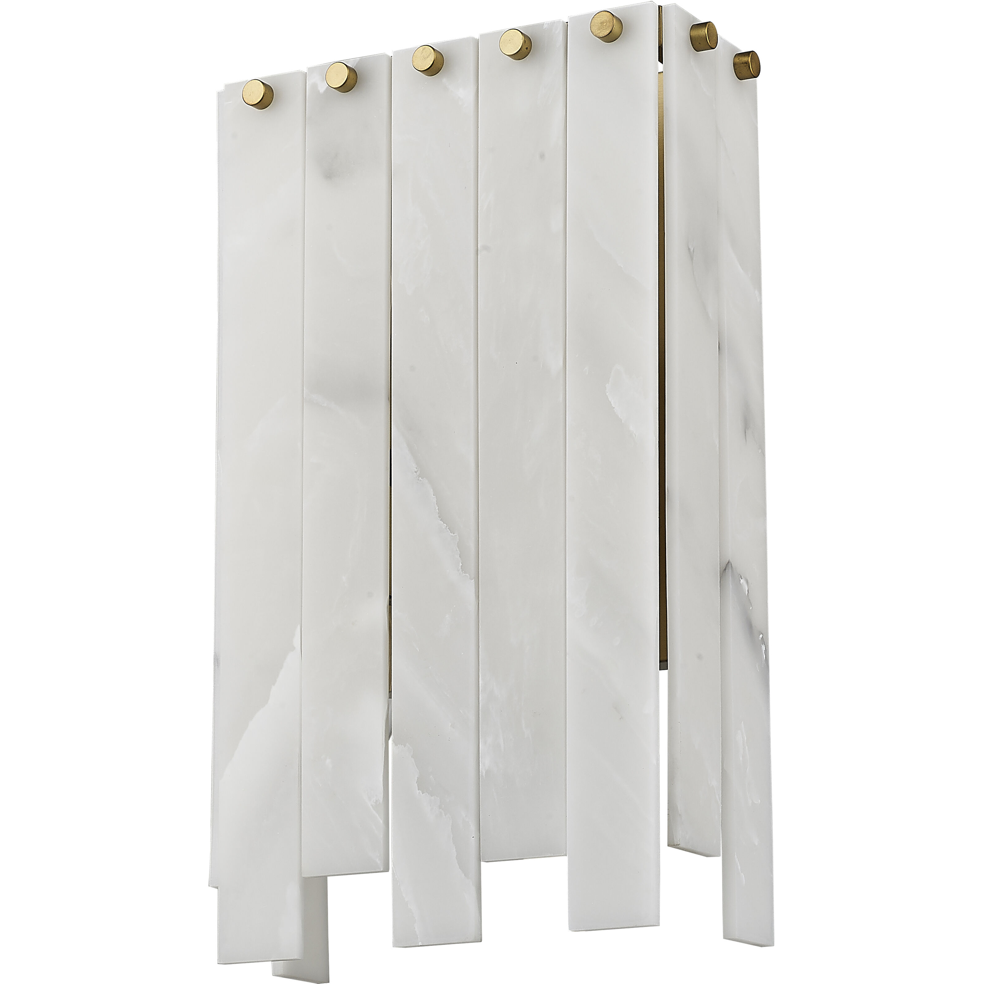 Viviana 4 Light 9.5 inch Rubbed Brass Wall Sconce Wall Light