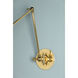 Osterley 1 Light 6.5 inch Aged/Antique Distressed Bronze Wall Sconce Wall Light