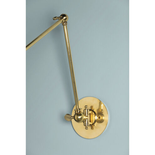 Osterley 1 Light 6.5 inch Aged/Antique Distressed Bronze Wall Sconce Wall Light