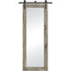 Los Olivos 70 X 34 inch Graywash with Black and Clear Wall Mirror, Large