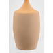 Richard June Sayer 27.32 inch 60 watt Toast Stoneware Table Lamp Portable Light