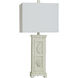 Cora 30 inch 60.00 watt Old White Table Lamp Portable Light