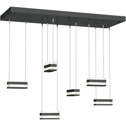 Art + Alchemy Stacks LED 9.4 inch Ink Pendant Ceiling Light