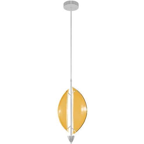 Embark 1 Light 11 inch Silver Pendant Ceiling Light