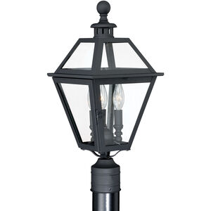 Nottingham LED 19.75 inch Textured Black Outdoor Post