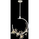 Azu LED 19 inch Silver Pendant Ceiling Light