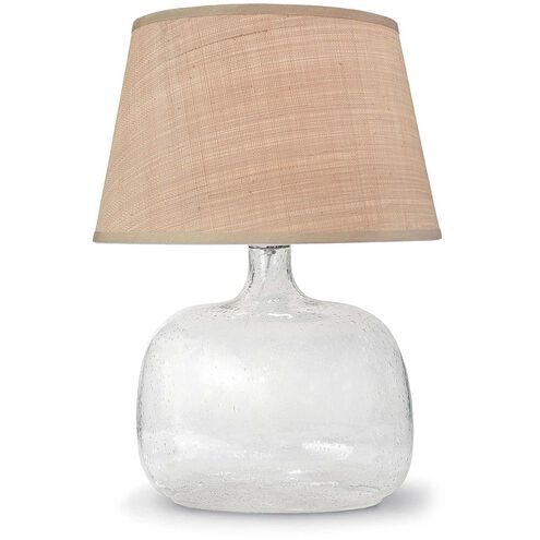 Sedona 23.5 inch 100.00 watt Clear Table Lamp Portable Light, Oval