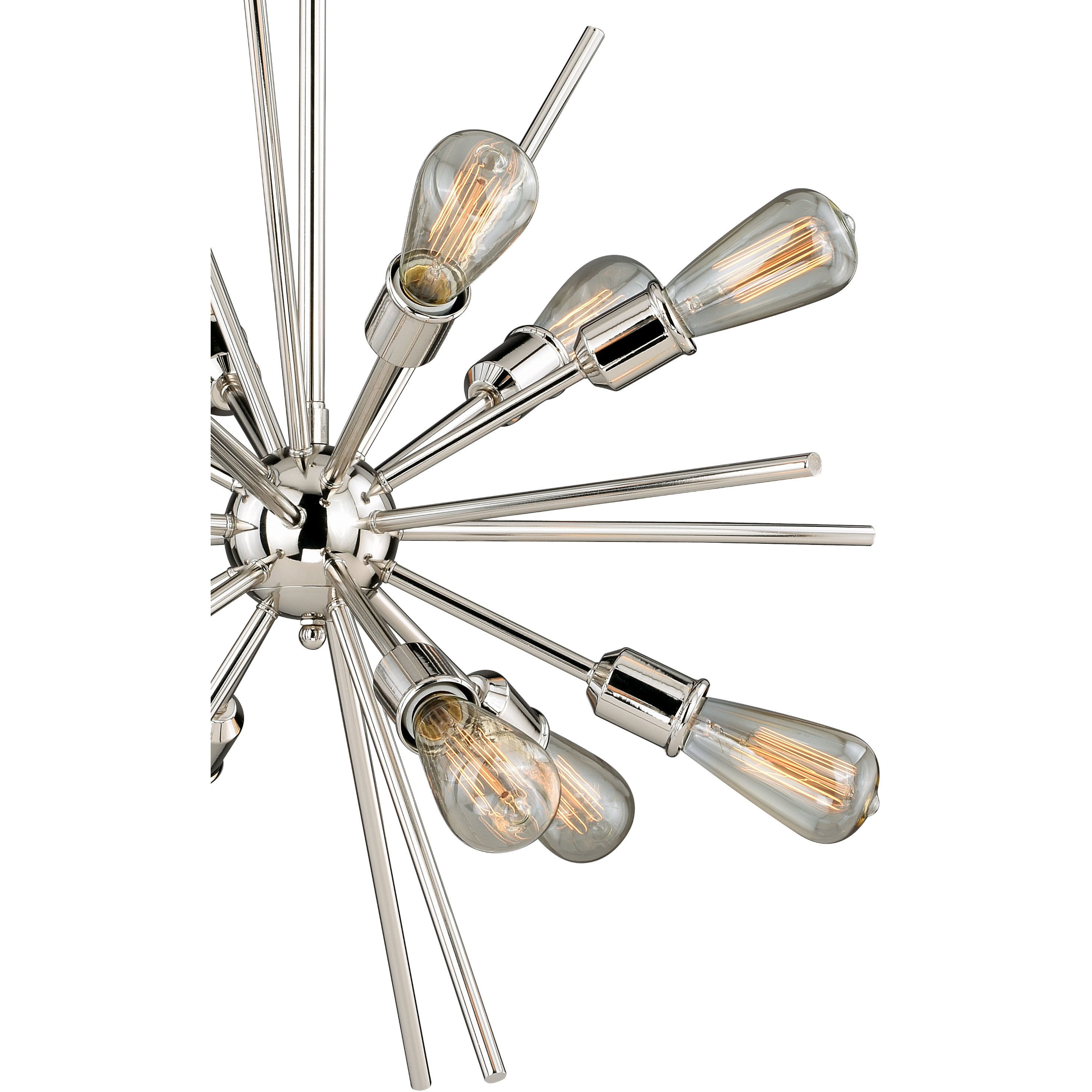 Estelle LED 27.5 inch Polished Nickel Pendant Ceiling Light
