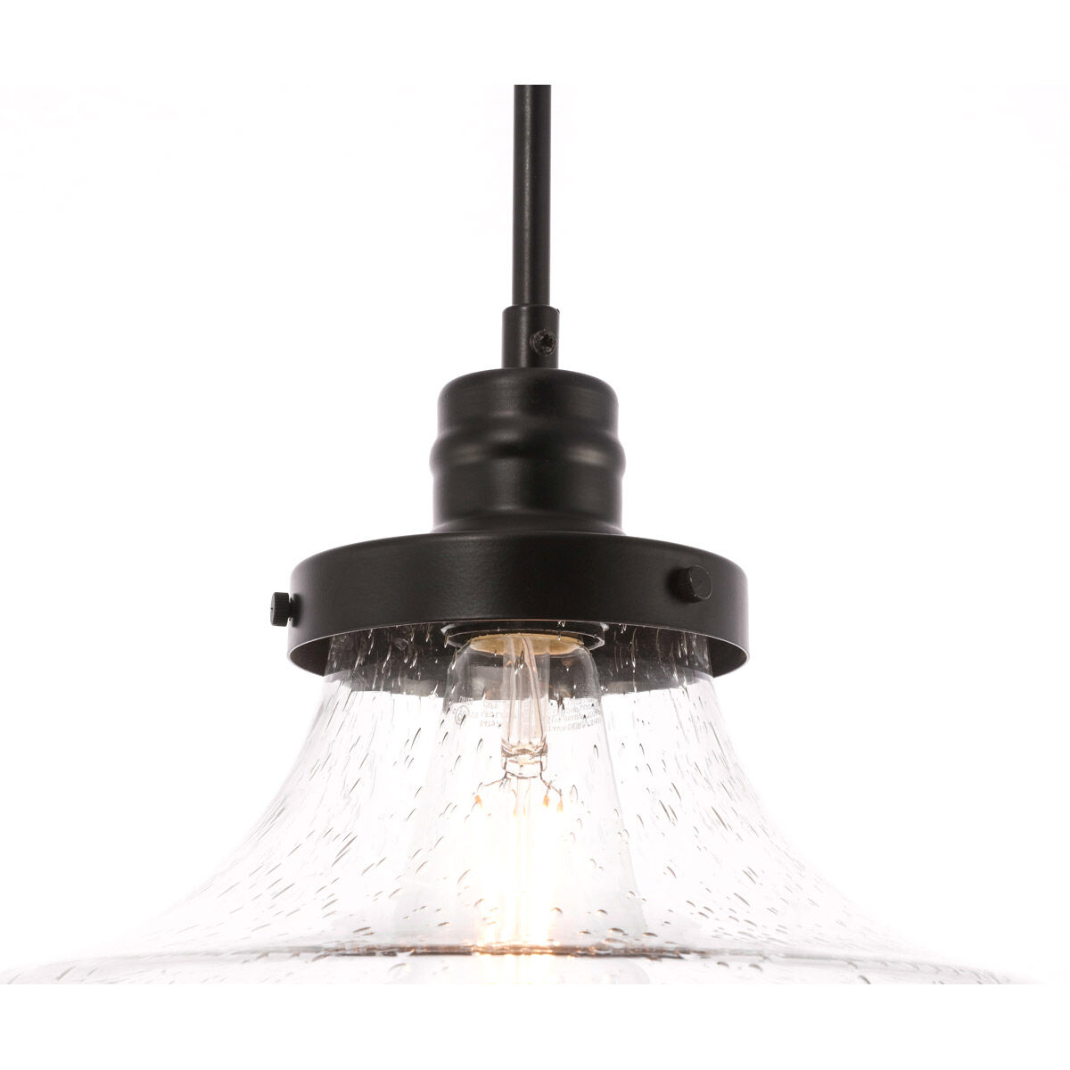 Lyle 1 Light 11 inch Black Pendant Ceiling Light