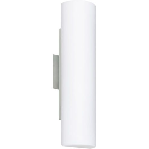 Barclay 18 2 Light 16 inch Silver Outdoor Sconce