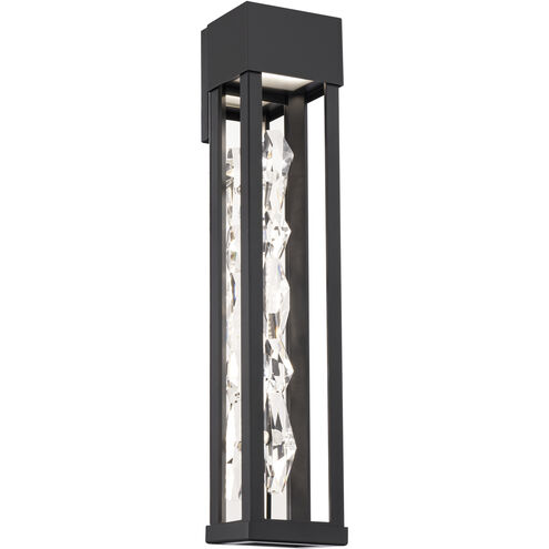 Polar LED 22 inch Black Outdoor Wall Light, Beyond