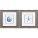 Waterside Collection Blue Framed Art