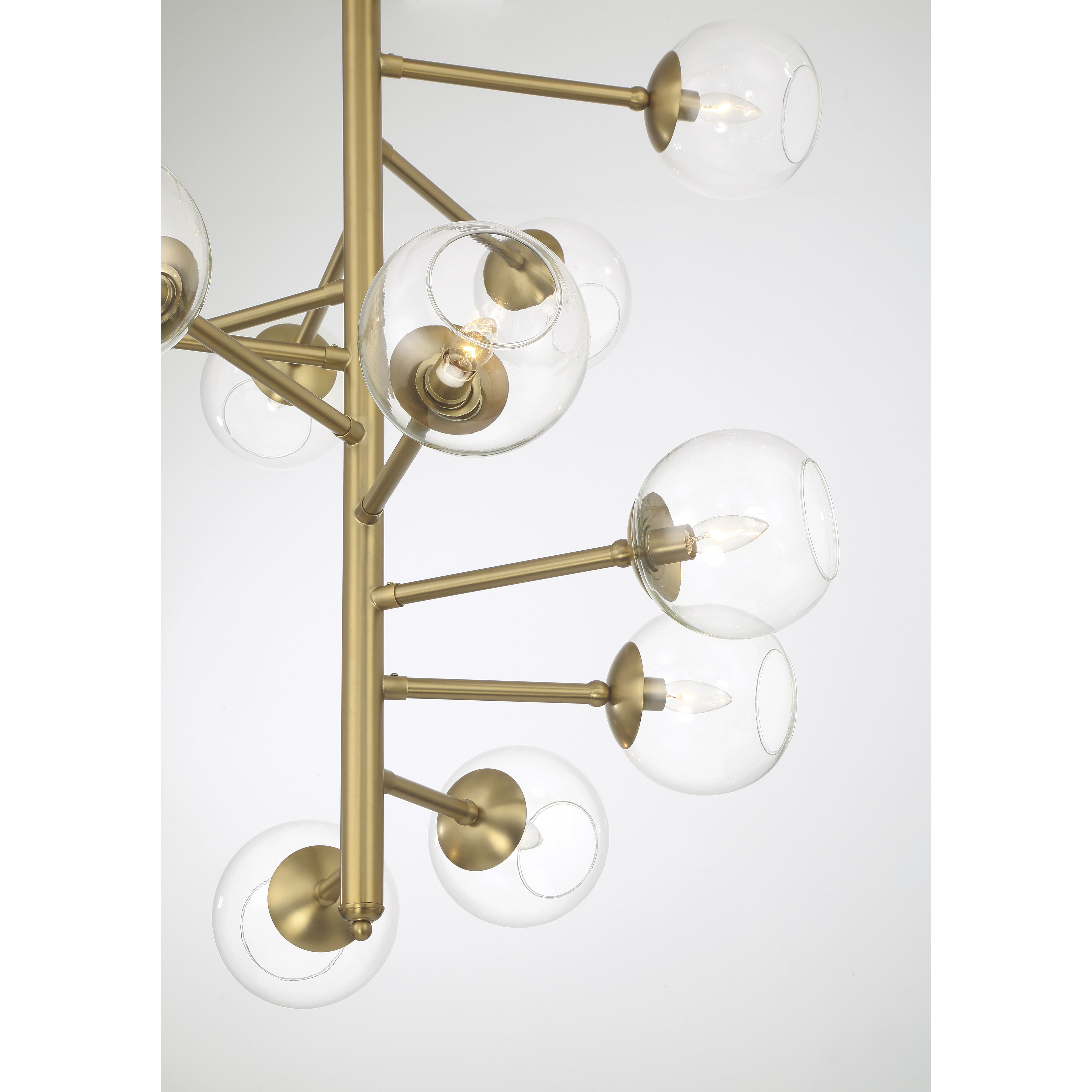Millikan 15 Light 38.75 inch Signature Brass Pendant Ceiling Light