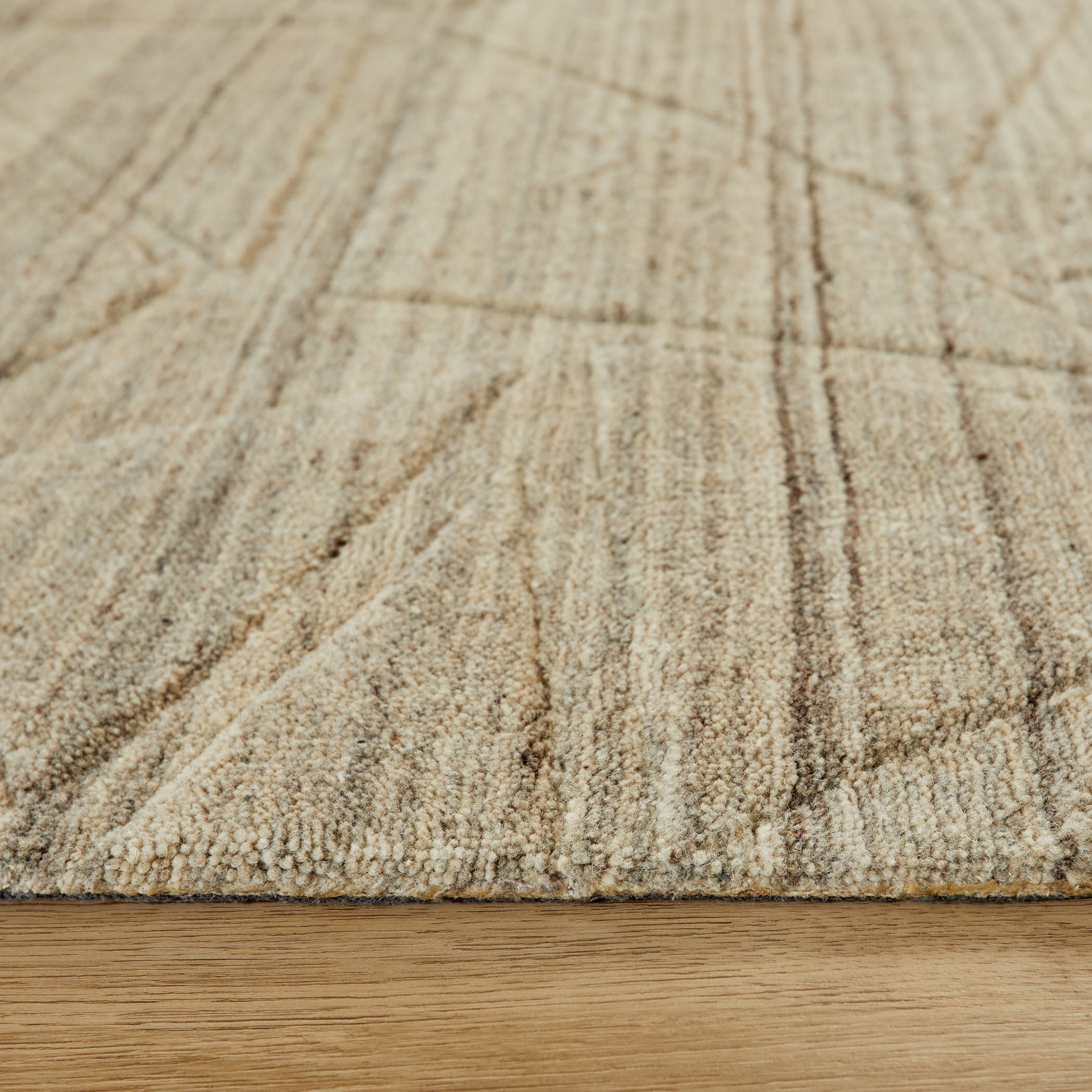 Kirti 36 X 24 inch Light Grey Rug in 2 x 3