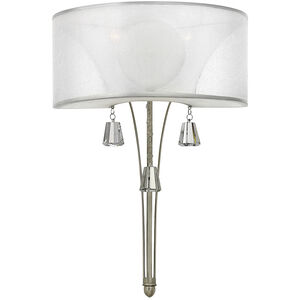 Mime LED 14 inch Brushed Nickel Sconce Wall Light