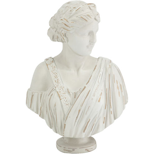 Baroque White and Gold Statue