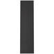 Icon LED 20 inch Black Outdoor Wall Light, dweLED