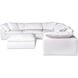 Clay White Modular Sectional