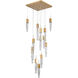 Canada 15 Light 24 inch Gold Chandelier Ceiling Light