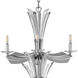 Vida LED 34 inch Glacial Chandelier Ceiling Light