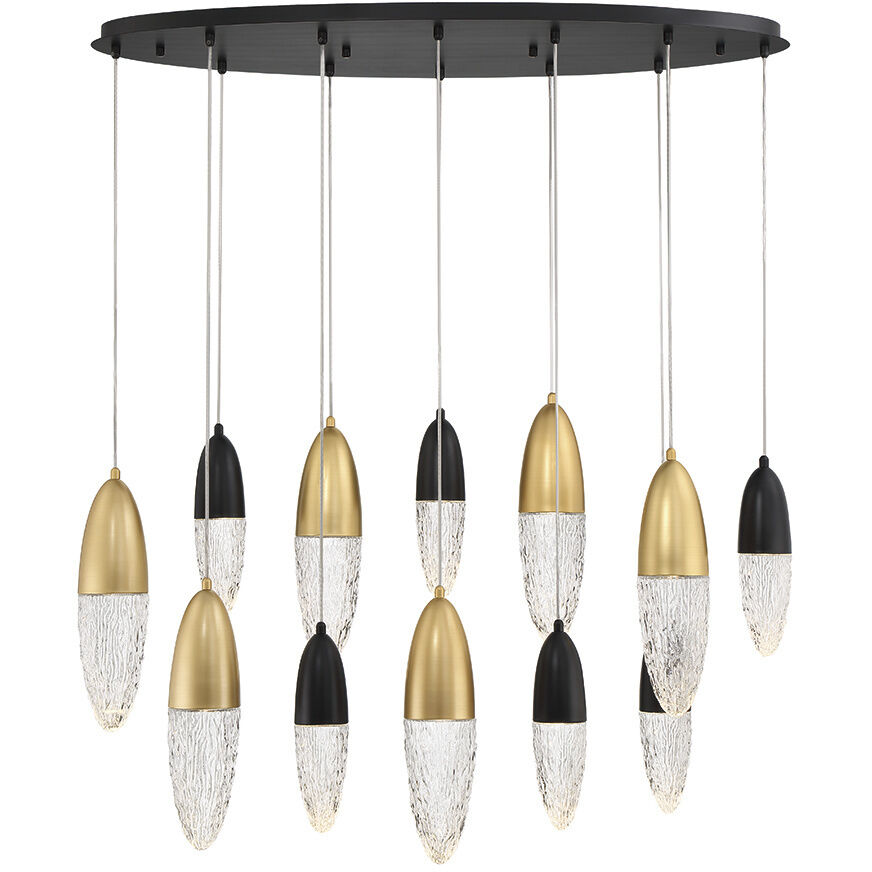 Ecrou 12 Light 14.25 inch Island Light