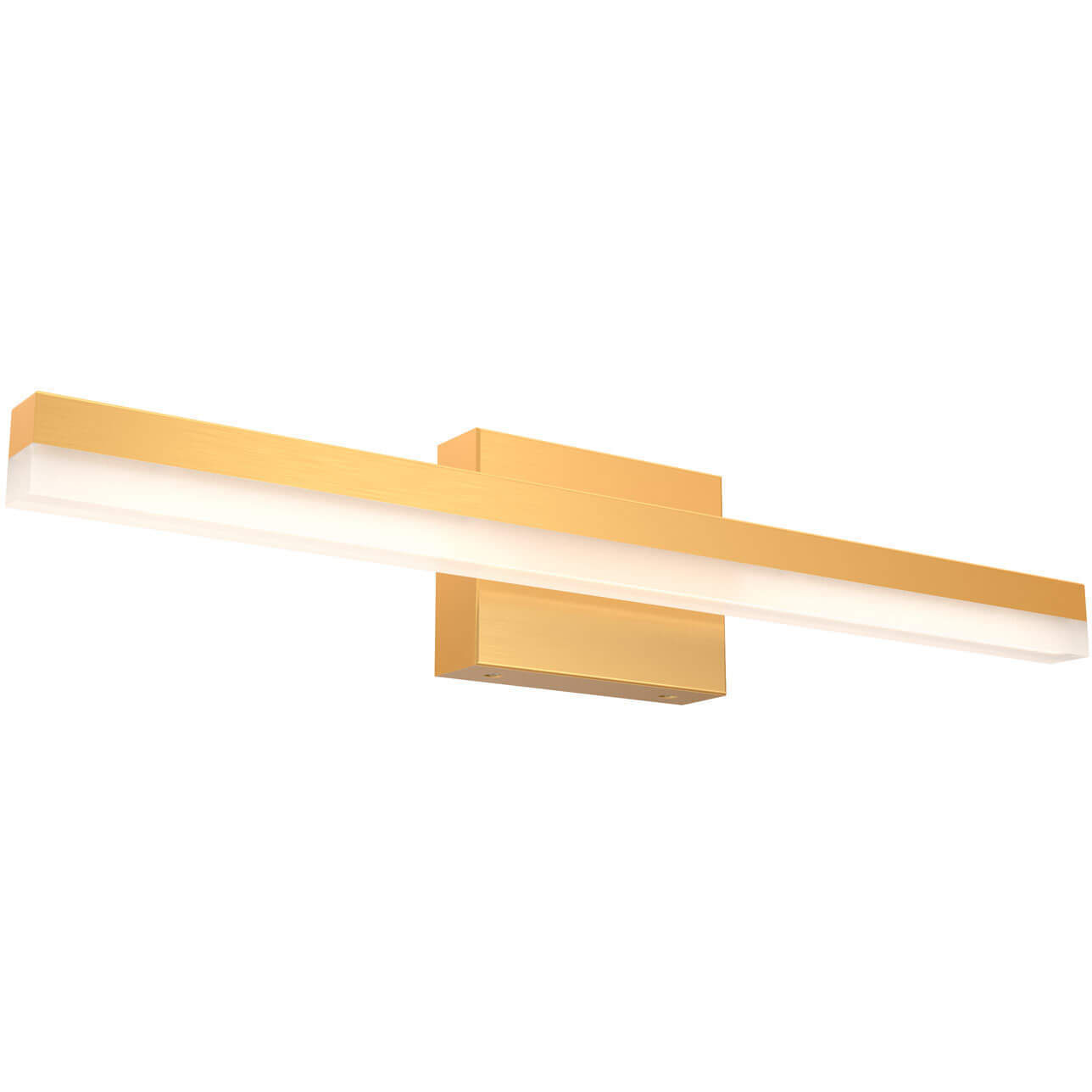 Lyra 1 Light 24 inch Gold Vanity Lighting Wall Light