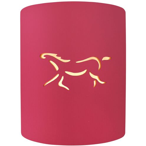 Sun Dagger LED 8 inch Cerise Wall Sconce Wall Light