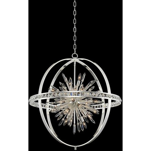 Angelo 24 Light 36 inch Polished Silver Pendant Ceiling Light