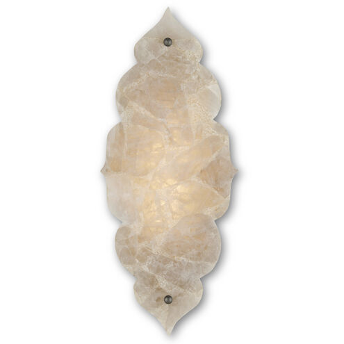 Andalusia 1 Light 6 inch Hiroshi Gray/Sugar White/Natural Stone ADA Wall Sconce Wall Light