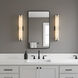 Seraphine Vanity Light Wall Light in Matte Black