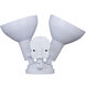 Outdoor Security LED 8 inch White Outdoor Security