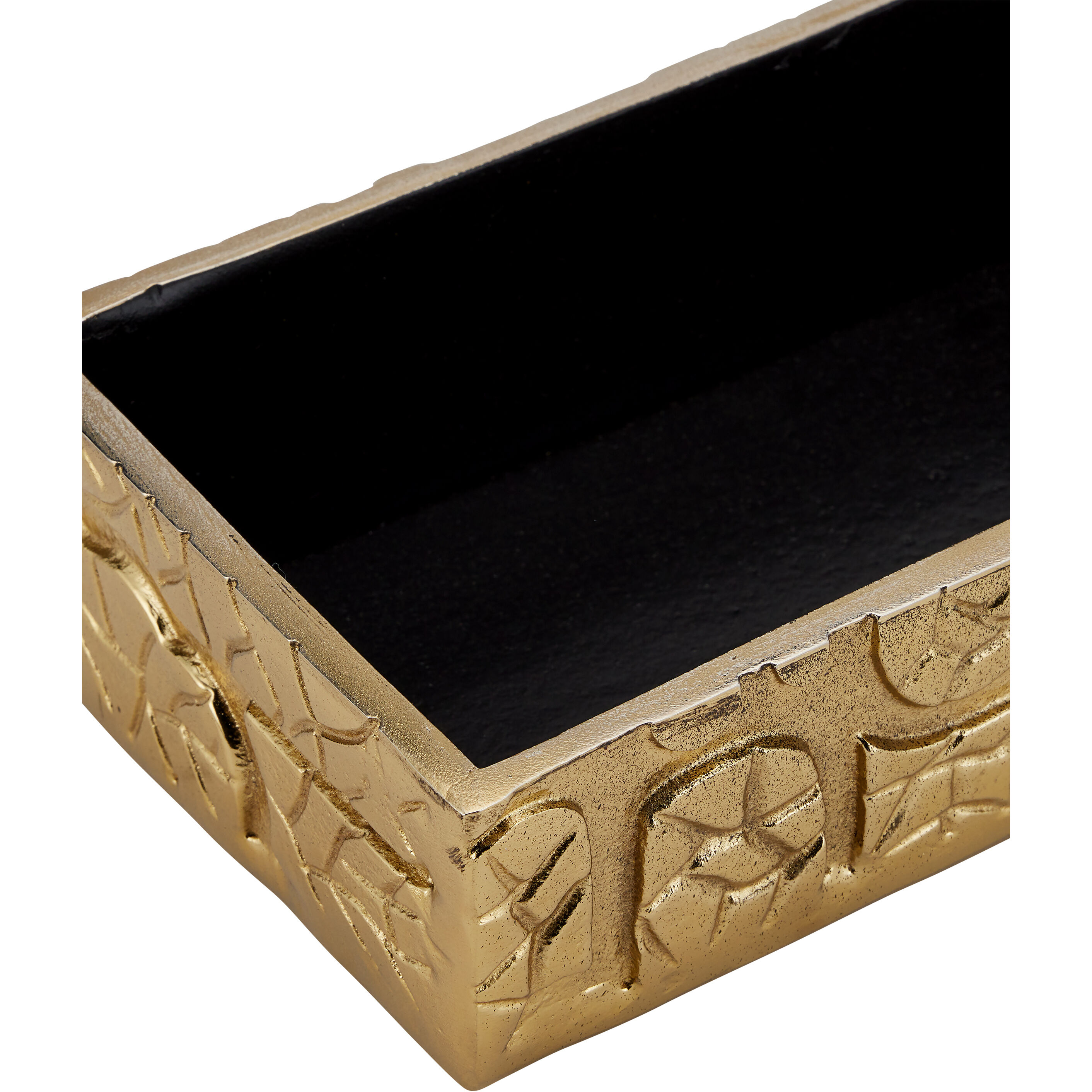 Beau Monde 8.5 inch Gold/Green/Black Box