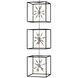 Lisa McDennon Aros 36 Light 20 inch Black with Polished Nickel Indoor Chandelier Ceiling Light in Black/Polished Nickel