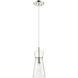 Nicole 1 Light 6 inch Polished Nickel Pendant Ceiling Light