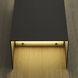 Sean Lavin Brompton LED Nightshade Black ADA Wall Sconce Wall Light, Integrated LED