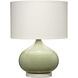 Moss 20.75 inch 150 watt Sage Green Table Lamp Portable Light, Inline