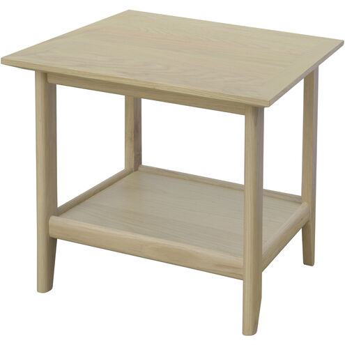 Pryce 20 X 19 inch Brown End Table