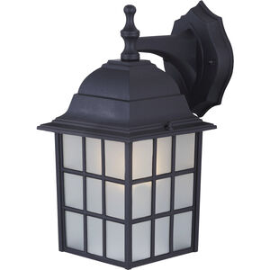 Madison 1 Light 7.75 inch Black Outdoor Lantern, Downlight