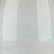 Dewdrop 35 inch 150.00 watt Sky Blue Glass Table Lamp Portable Light