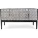 Shearer 60 inch Black and Gray with White Credenza