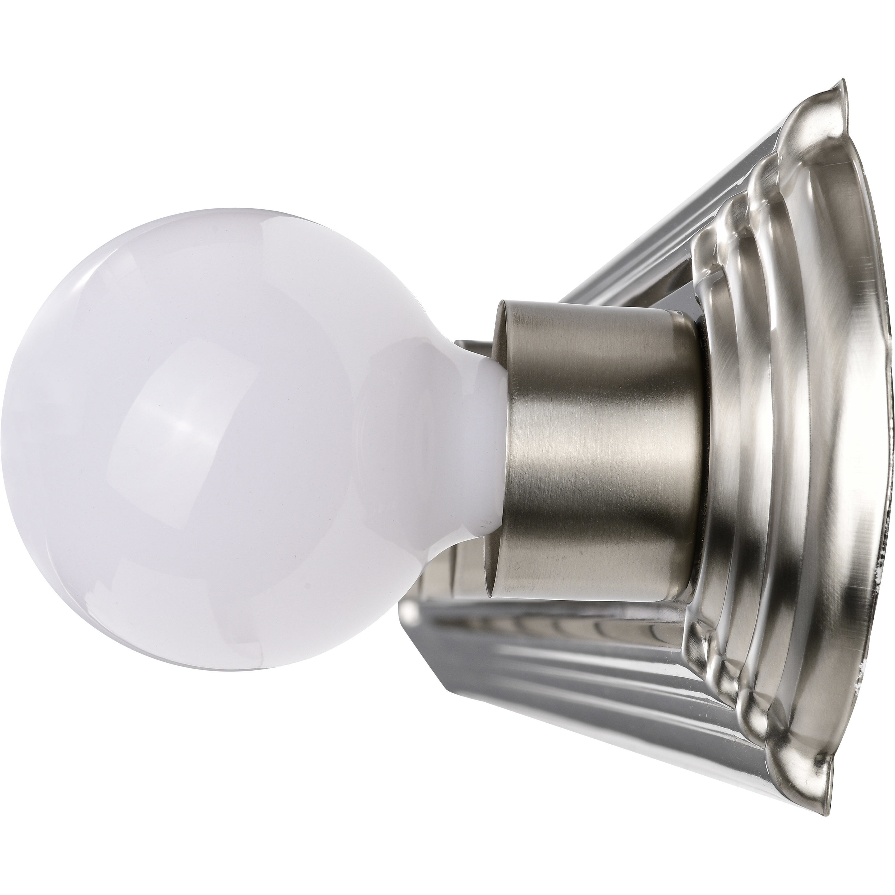 Brentwood 8 Light 48 inch Brushed Nickel Vanity Light Wall Light