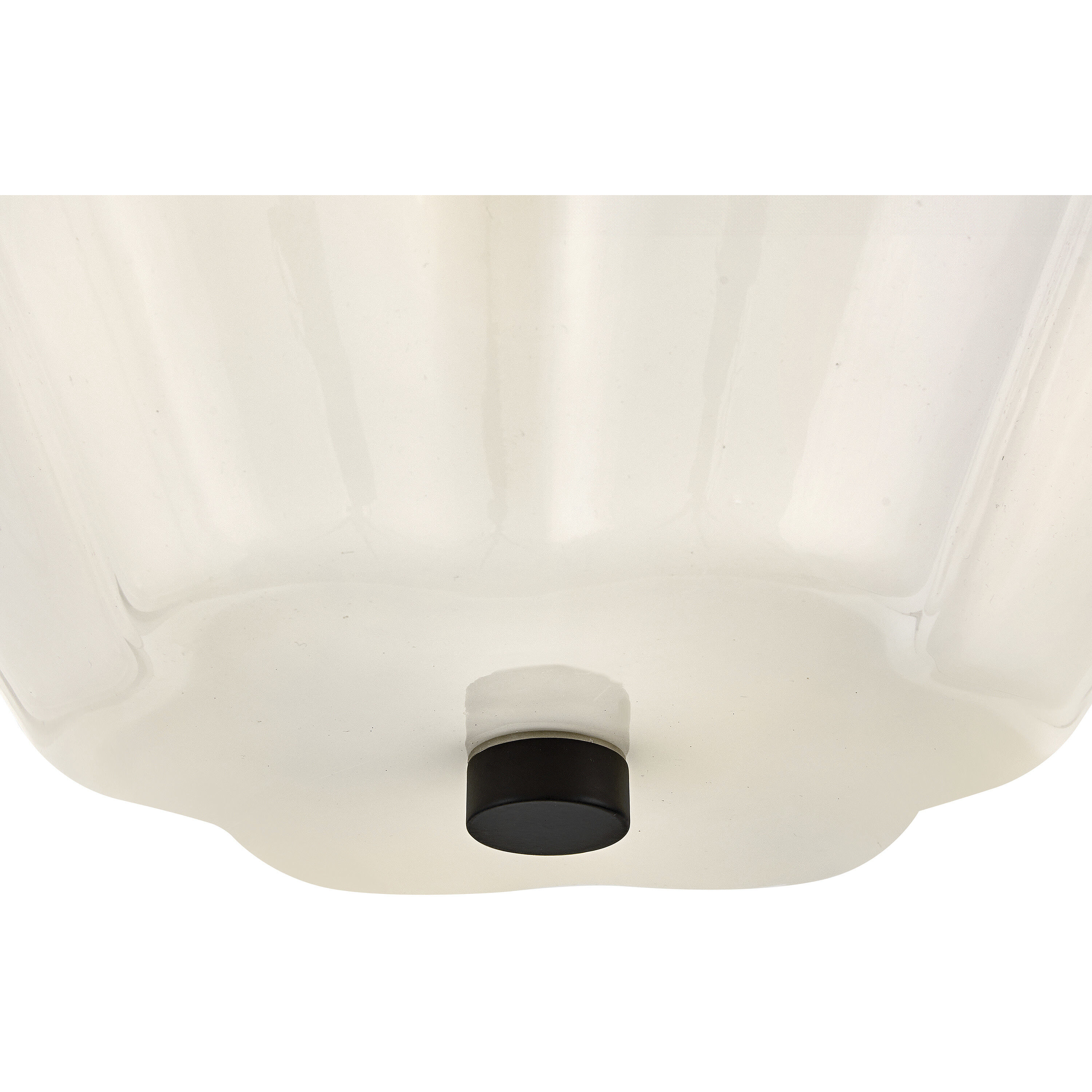 Honey 3 Light 15 inch Black Semi-Flush Mount Ceiling Light, Medium