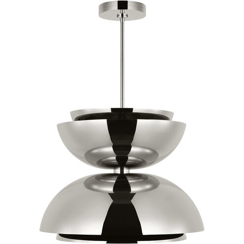 Sean Lavin Shanti 2 Light 26 inch Polished Nickel Pendant Ceiling Light