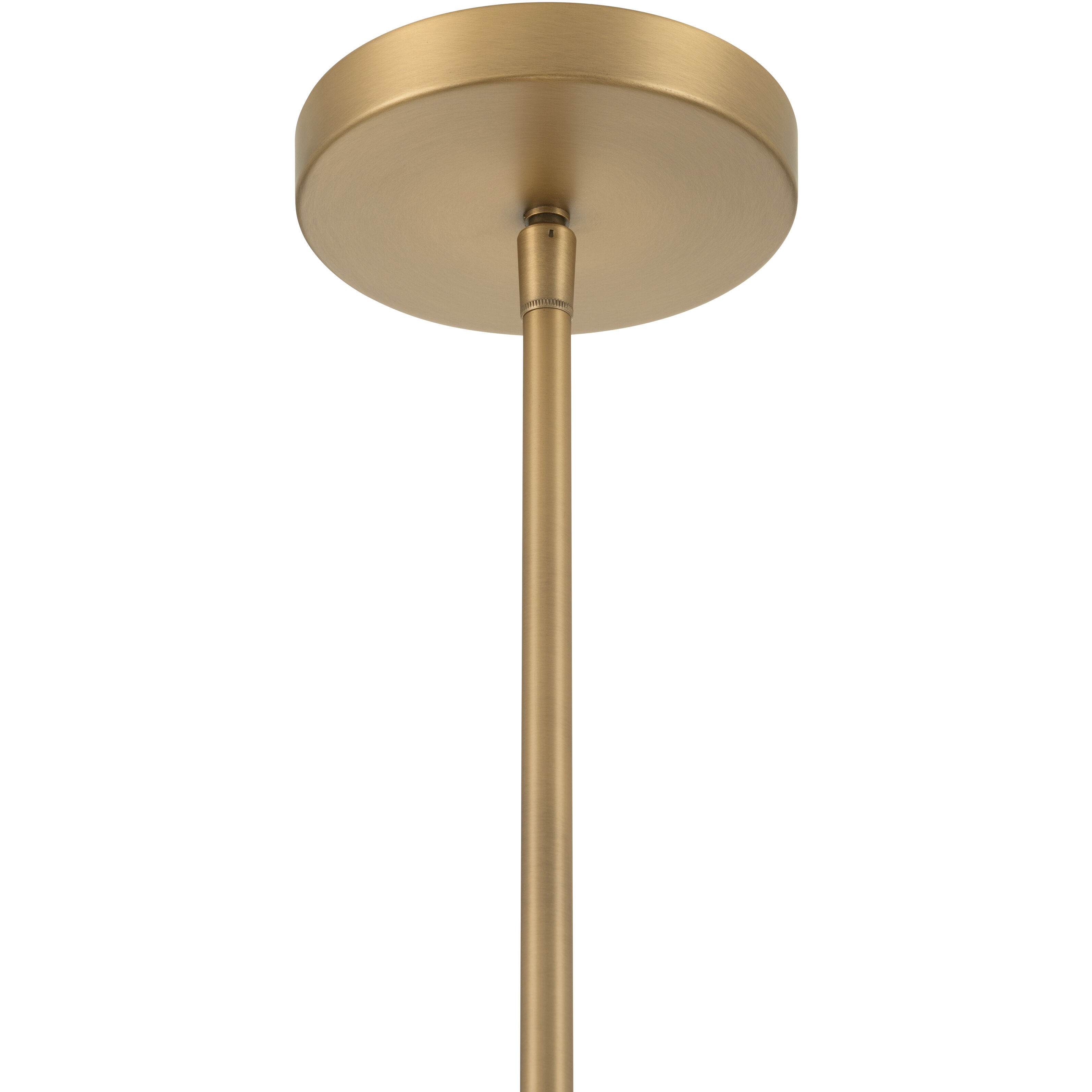 Luniva 1 Light 8 inch Legacy Brass Mini Pendant Ceiling Light